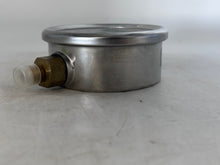 Load image into Gallery viewer, PIC Gauges 201L-404A Vacuum Gauge, -30-0 PSI, Liq Fill, 4" Dial, 1/4" NPT (New)