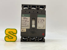 Load image into Gallery viewer, GE TED134020WL Circuit Breaker 20A 480VAC 250VDC 3-Pole (Used)