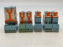 Load image into Gallery viewer, Releco QR-C, MR-C Relays w/ Base *Lot of (6)* (Used)-See Description
