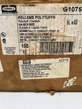 Load image into Gallery viewer, Hubbell Kellems G1075 Flexible Liquid-Tight Conduit, 3/4" Trade Size, 100' Long (Open Box)