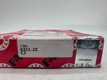 Load image into Gallery viewer, FAG 6311-2Z-C3 Metal Shielded Deep Groove Ball Bearing (New)