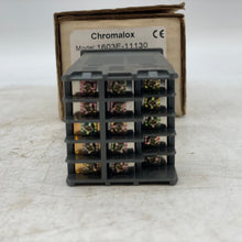 Load image into Gallery viewer, Chromalox 1603E-11130 1603E Dual 3-Digit Display 1/16 DIN Temp Controller (Open Box)