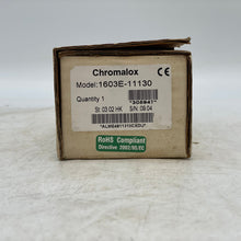 Load image into Gallery viewer, Chromalox 1603E-11130 1603E Dual 3-Digit Display 1/16 DIN Temp Controller (Open Box)