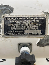 Load image into Gallery viewer, Perko 08830P2WHT 12" 120VAC Solar-Ray Search Light (Used)
