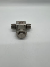 Load image into Gallery viewer, Swagelok SS-4TF-7 SS Tee-Type Particulate Filter, 1/4&quot; Tube Fitting, 7 Micron (No Box)