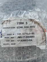 Load image into Gallery viewer, Alfa Laval 145.517822-80 Bowl Disc *Lot of (50)* (No Box)
