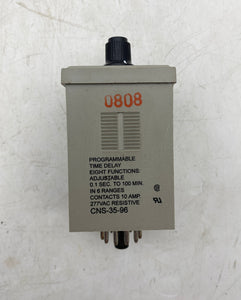Tyco Electronics CNS-35-96 Programmable Time Delay Relay *Lot of (2)* (Used)