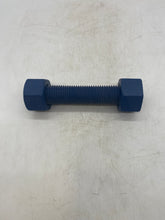 Load image into Gallery viewer, Fully Threaded Stud 1&quot;-8 X 6&quot; w/ (2) Hex Nuts, PTFE Coated Steel *Lot of (7)* (No Box)