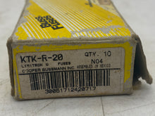 Load image into Gallery viewer, Cooper Bussmann KTK-R-20 Limitron Fuses *Lot of (5) Fuses* (Open Box)