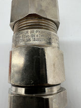 Load image into Gallery viewer, CMP 20PX2K Cable Gland, M20 Thread, Brass Nickel Plated (No Box)