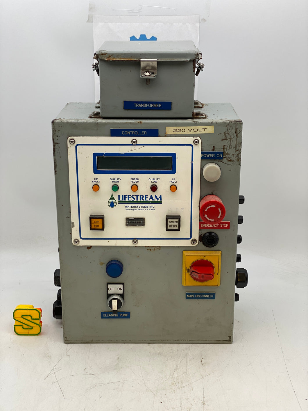 Lifestream Watersystems Controller Enclosure for SW6 Desalination System (Used)