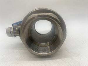 Ball Valve 2” FNPT, 316 SS, 1000 WOG *Lot of (3)* (No Box)