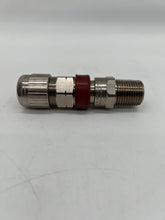 Load image into Gallery viewer, HAWKE Type 753 Cable Gland, Size O, 1/2" NPT, Nickel Plated Brass *Lot of (8)* (No Box)