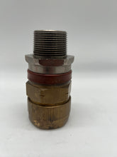 Load image into Gallery viewer, HAWKE Type 753 Cable Gland, Size C2, 1-1/4" NPT, Brass (Used)
