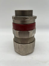 Load image into Gallery viewer, HAWKE Type ICG/653 UNIV Cable Gland, Size D, M50 Thread, Nickel Plated Brass (No Box)