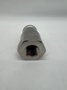 Parker S71-3N12-12F Hydraulic Quick Connect Coupling, 316 SS, 3/4"-14NPSF (No Box)