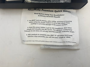 Alcomate AL7000 Alcoscan Premium Breath Alcohol Tester (Used)