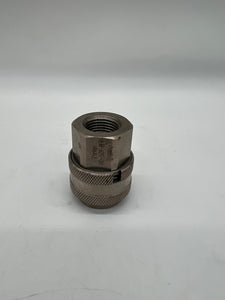 Parker HO-501-8FP Steel Quick Coupling w/ Sleeve Lock, High Pressure (Used)