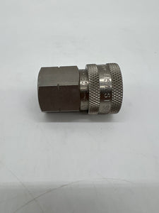 Parker SST-4 Hydraulic Quick Coupling, 303 SS, 1/2-14 NPTF *Lot of (3)* (Used)