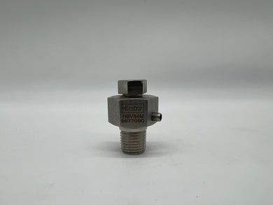 Parker HBVS4M Pressure Blanking Plug w/ Bleed, 316 SS, 1/4