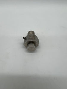 Parker HBVS4M Pressure Blanking Plug w/ Bleed, 316 SS, 1/4" Port (No Box)