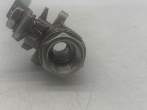 Milwaukee 3/8" Ball Valve, 2000 WOG, CF8M *Lot of (2)* (No Box)