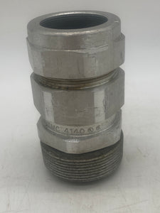 Eaton Crouse-Hinds TMC4140 1-1/4" Aluminum Cord Grip (Used)