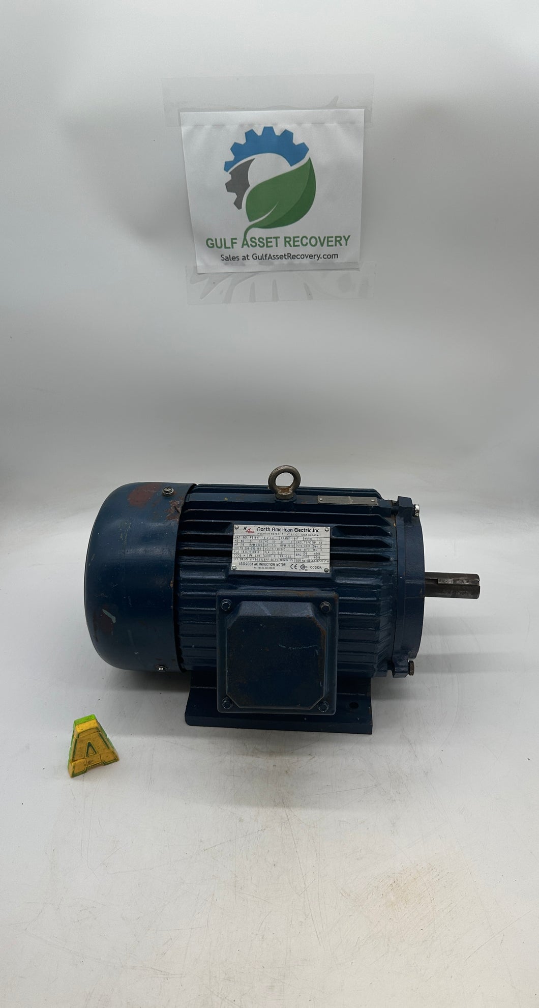 North American Electric PE184T-7.5-2-EC Gen. Purp Motor, 7.5 HP (No Box)