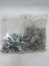 Load image into Gallery viewer, Rigid 3/4&quot; Galv Pipe Strap (x77) Jiffy 130 EMT 1/2&quot; Pipe Strap (x65) *Lot of (142) pcs* (No Box)