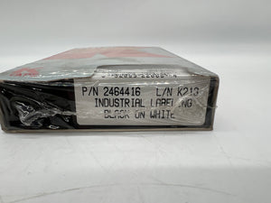 Kroy 2464416 Label Tape Cartridge, Industrial, Black on White, 1/2" x 50' *Lot of (4)* (New)