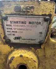 Load image into Gallery viewer, Caterpillar 7C-3372 Ingersoll Rand SS815RA/7C3372 Air Starter, 150PSI (Used)