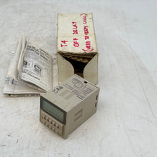 Load image into Gallery viewer, Omron H3CA-A Solid State Timer, 0.1s-9990h, 12-240VDC, 24-240VAC (Open Box)