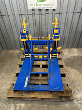 Load image into Gallery viewer, Vestil FMDL-2 Double Eagle Beak Fork-Mounted Drum Lifter Attachment (Used)