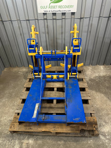Vestil FMDL-2 Double Eagle Beak Fork-Mounted Drum Lifter Attachment (Used)
