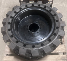 Load image into Gallery viewer, Trojan Numa 33x12-20 Solid Skid Steer Tires w/ 7.50-20 Rim, 8-Hole *Set of (4)* (New)