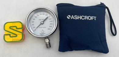 Ashcroft Q-4907 0-300 PSI Test Gauge (Used)