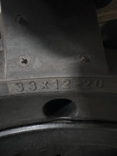 Load image into Gallery viewer, Trojan Numa 33x12-20 Solid Skid Steer Tires w/ 7.50-20 Rim, 8-Hole *Set of (4)* (New)