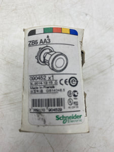 Schneider Electric Assorted Pushbutton Head, ZB5AA3, ZB5AA4, *Lot of (4)* (New)