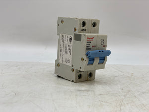 Dayton 5ZUX8 Circuit Breaker 480VAC 2-P 32A B Curve (New)