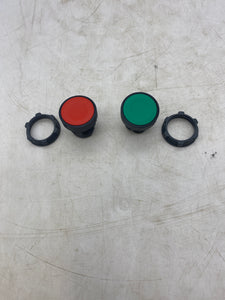 Schneider Electric Assorted Pushbutton Head, ZB5AA3, ZB5AA4, *Lot of (4)* (New)