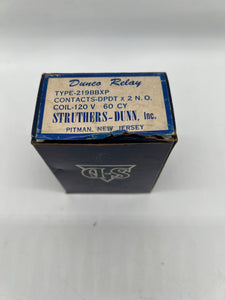 Struthers-Dunn 219BBXP Relay, 120VAC, 10A, Coil: 32VDC *Lot of (4)* (New)