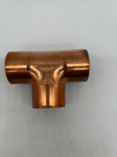 Load image into Gallery viewer, Nibco 9101150 Wrot Copper Tee, 1-1/2", 1-5/8" OD, C x C x C *Lot of (9)* (Open Box)