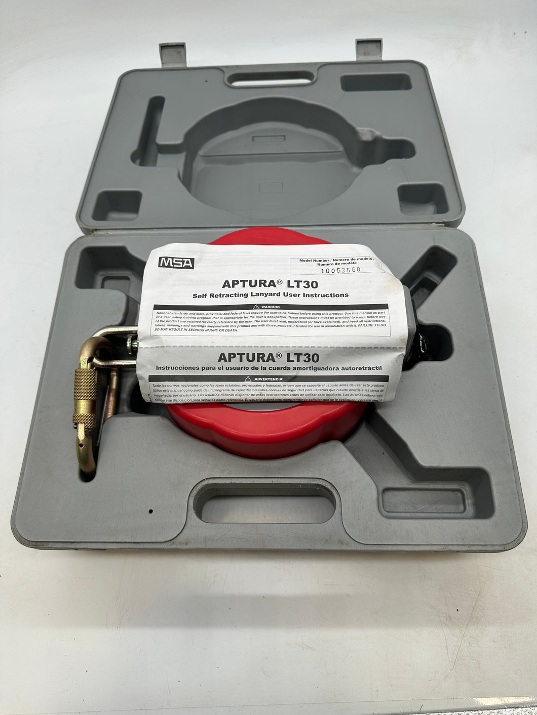 MSA 10053560 APTURA LT30 Self Retracting Lanyard (New)