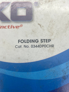 Perko 0344DP0CHR Folding Step, Chrome Plated Bronze (New)