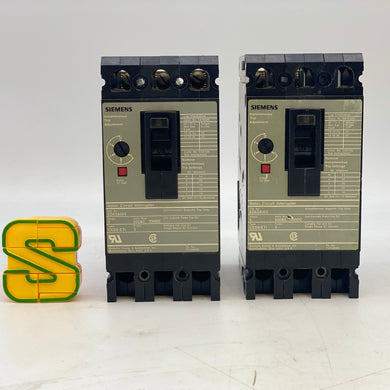 Siemens ED63A005 5A Motor Circuit Interrupter *Lot of (2)* (Used)