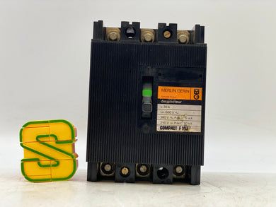 Merlin Gerin F100 Compact Circuit Breaker 30A 3P 660VAC (Used)