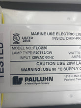 Load image into Gallery viewer, Pauluhn FLC220 Marine Use Electric Lighting Fixture (No Box)
