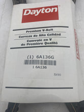 Load image into Gallery viewer, Dayton 6A136G Premium V-Belt, BX90 *Lot of (6)* (New)