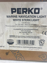 Load image into Gallery viewer, Perko 1166E00PLB Marine Navigation Light, White Stern Light (New)