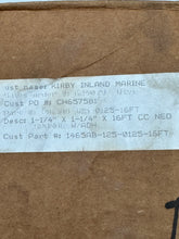 Load image into Gallery viewer, Neoprene Sponge 1-1/4" Th x 1-1/4" W x 16' L w/ Adhesive *Box of (5) Rolls* (Open Box)